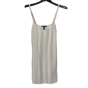 Forever 21 Women’s Stripped Dress Size Medium with Tie Back